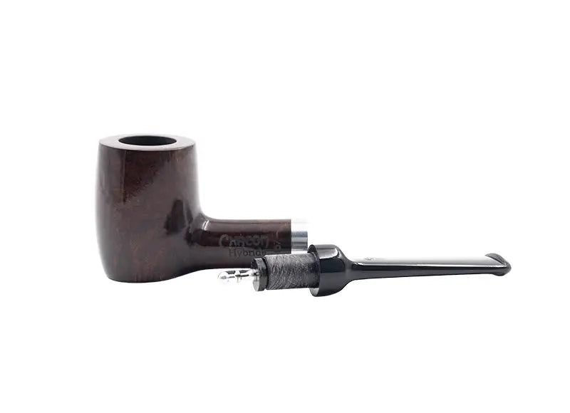 PIPE CHACOM HYBRIDE BRUNE LISSE n° 157 Comptoir de la Pipe
